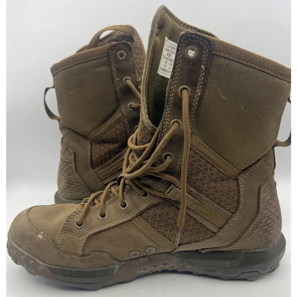 5.11 Tactical A/T 8 Boots Mens 11 Dark Coyote Brown Military Combat Hiking